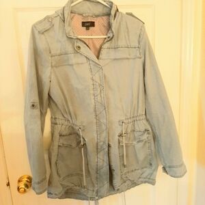 DH3 Light Blue Utilitit Jacket.Several Features Size Medium